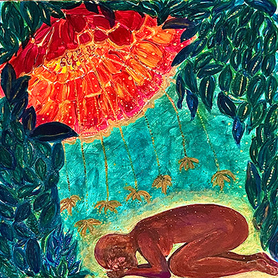 Showered in Blessings | Acrylic, 2022